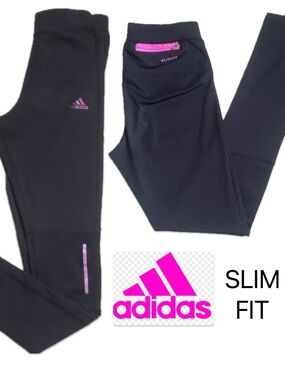 Adidas Slim Fit Leggings - High Waisted & Functional • Size Small 😍